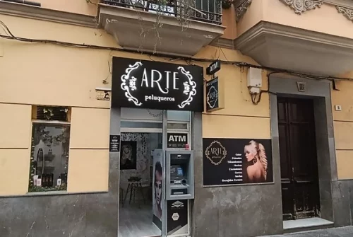 Letras corpóreas ARTE